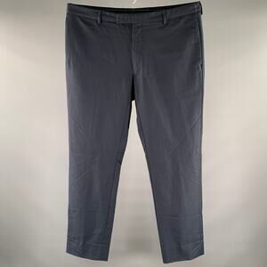 DIOR HOMME Size 36 Navy Solid Wool Pants